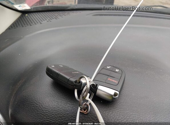3C4PDCAB7GT166842 2016 DODGE JOURNEY Black Vista del salpicadero