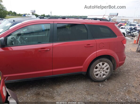 3C4PDCAB7GT166842 2016 DODGE JOURNEY Black Vista interior trasera