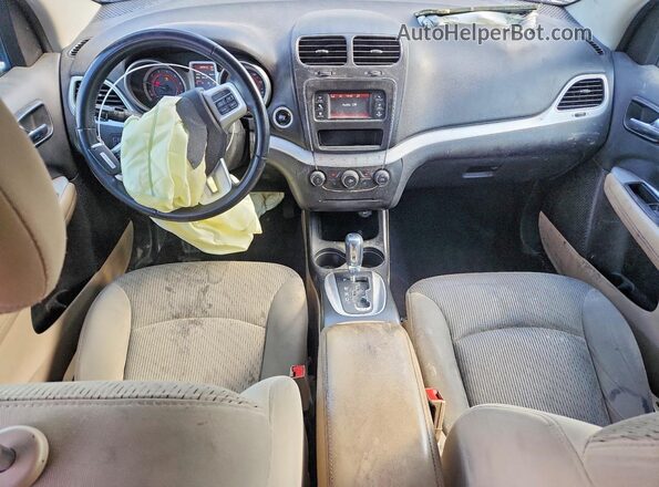 3C4PDCAB7GT169823 2016 DODGE JOURNEY Black წინა პანელის ხედი