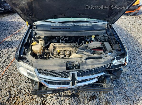 3C4PDCAB7GT169823 2016 DODGE JOURNEY Black ძრავის განყოფილების ხედი