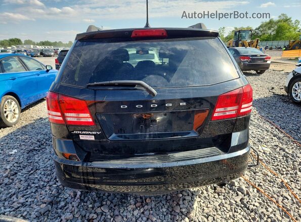3C4PDCAB7GT169823 2016 DODGE JOURNEY Black უკანა ხედი