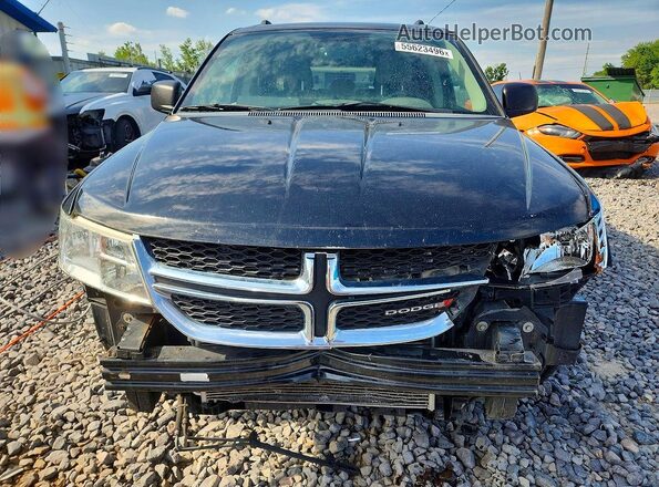 3C4PDCAB7GT169823 2016 DODGE JOURNEY Black წინა ხედი