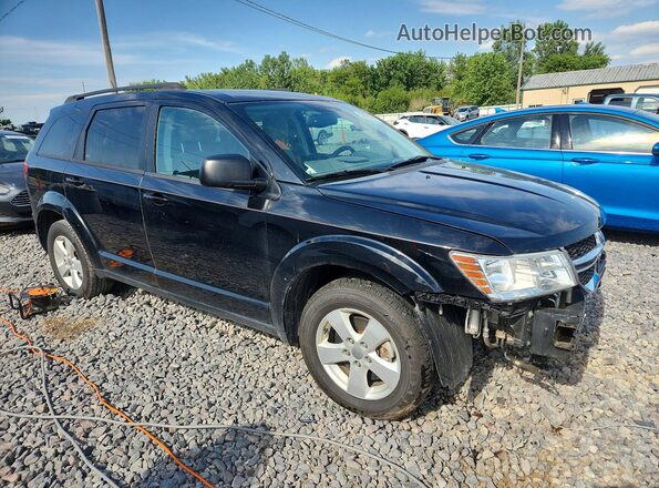 3C4PDCAB7GT169823 2016 DODGE JOURNEY Black წინა მარჯვენა