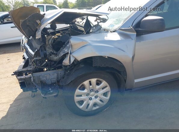 3C4PDCAB7GT233598 2016 DODGE JOURNEY Gray Widok z przodu