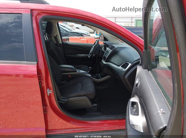 3C4PDCAB7HT517296 2017 DODGE JOURNEY Red წინა სალონის ხედი