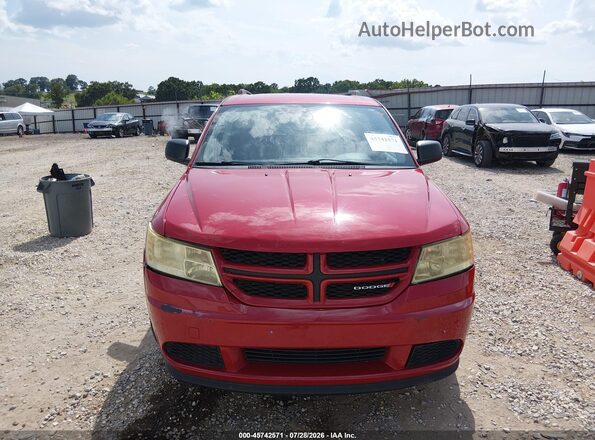 3C4PDCAB7HT517296 2017 DODGE JOURNEY Red ხელსაწყოთა პანელის ხედი