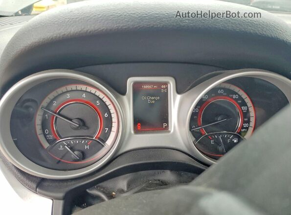 3C4PDCAB7HT539413 2017 DODGE JOURNEY Charcoal Вид щитка приладів