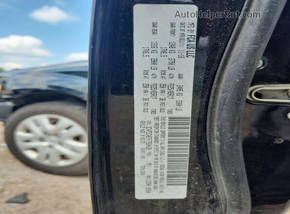 3C4PDCAB7HT560438 2017 DODGE JOURNEY Black Widok wnętrza 360 stopni