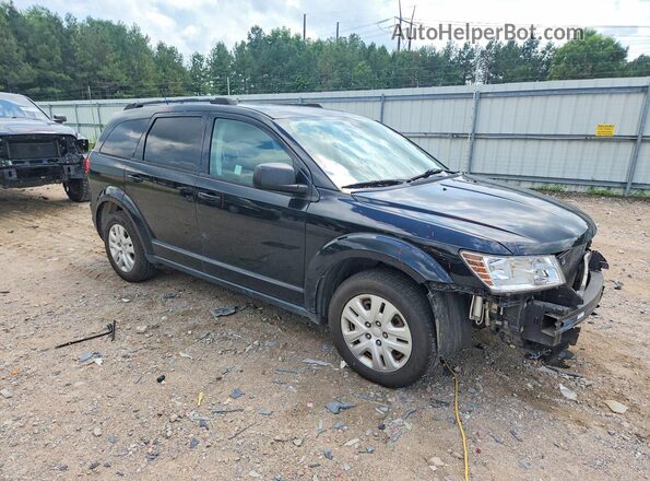 3C4PDCAB7HT560438 2017 DODGE JOURNEY Black Przód prawy