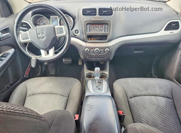 3C4PDCAB7HT560438 2017 DODGE JOURNEY Black Widok deski rozdzielczej