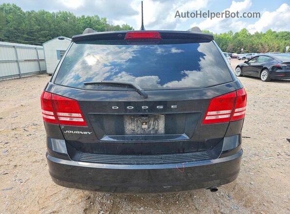 3C4PDCAB7HT560438 2017 DODGE JOURNEY Black Widok z tyłu