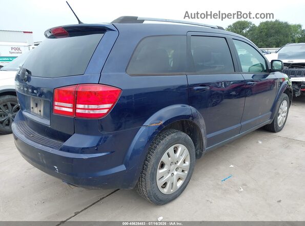 3C4PDCAB7HT604583 2017 DODGE JOURNEY Dark Blue უკანა მარჯვენა