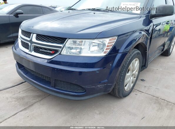 3C4PDCAB7HT604583 2017 DODGE JOURNEY Dark Blue ხელსაწყოთა პანელის ხედი