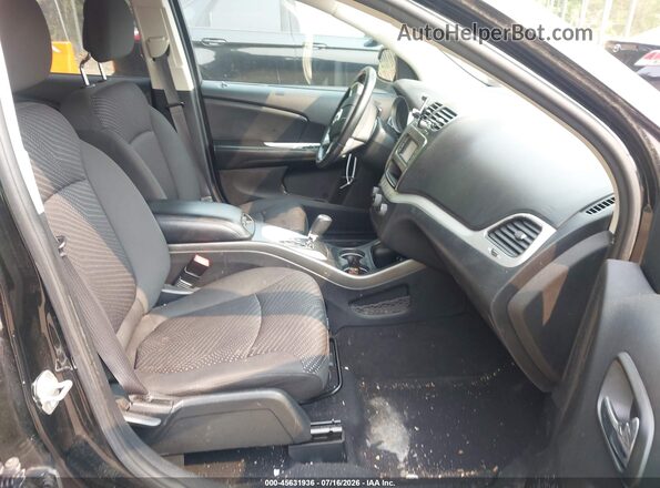 3C4PDCAB7HT670762 2017 DODGE JOURNEY Black Widok wnętrza z przodu