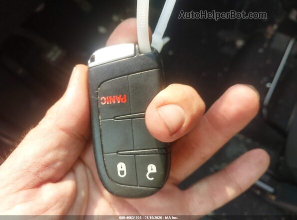 3C4PDCAB7HT670762 2017 DODGE JOURNEY Black Widok deski rozdzielczej