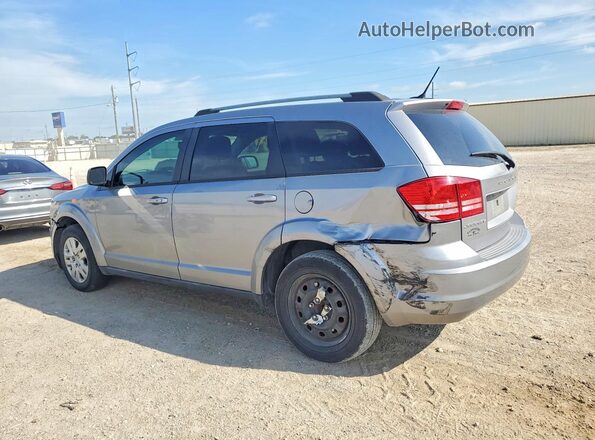 3C4PDCAB7HT676450 2017 DODGE JOURNEY Silver Задня ліва чверть