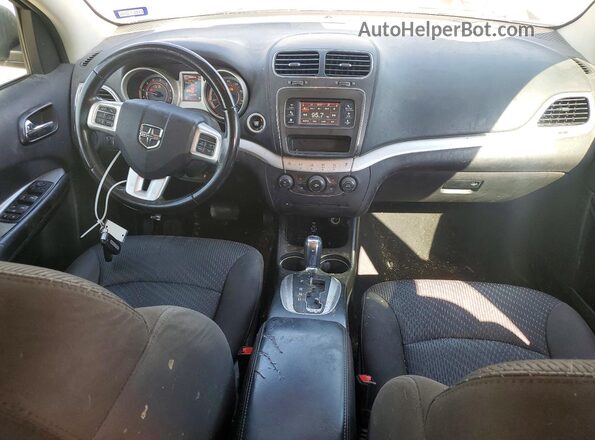 3C4PDCAB7HT676450 2017 DODGE JOURNEY Silver Вид панелі приладів