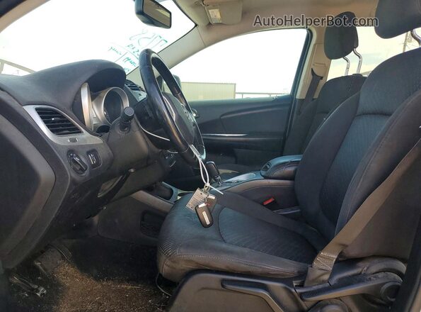 3C4PDCAB7HT676450 2017 DODGE JOURNEY Silver Вид салону спереду