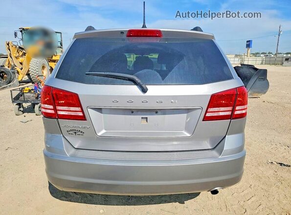 3C4PDCAB7HT676450 2017 DODGE JOURNEY Silver Вид ззаду