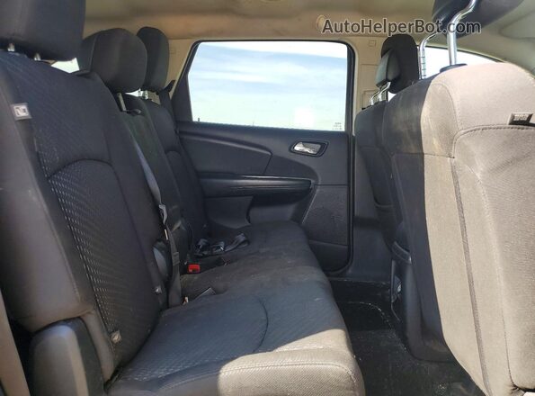 3C4PDCAB7HT676450 2017 DODGE JOURNEY Silver Вид задньої частини салону