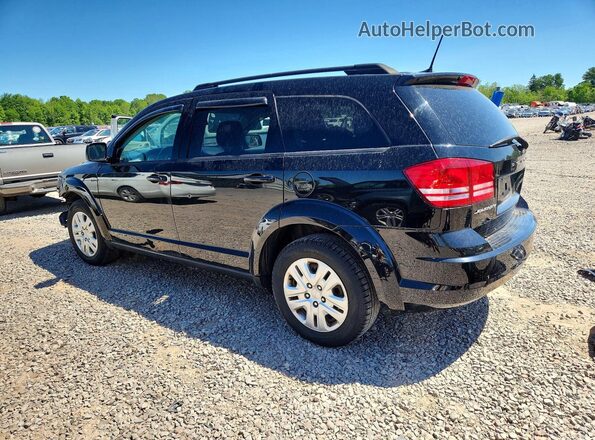 3C4PDCAB7JT497850 2018 DODGE JOURNEY Черный Задняя левая четверть