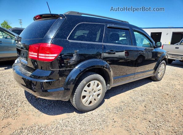 3C4PDCAB7JT497850 2018 DODGE JOURNEY Черный Задняя правая четверть