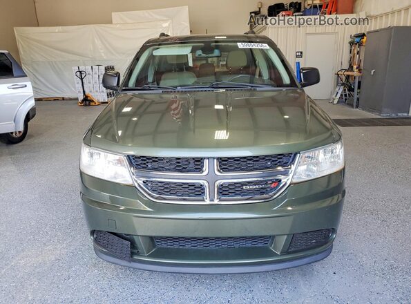 3C4PDCAB7JT518227 2018 DODGE JOURNEY Green Front view