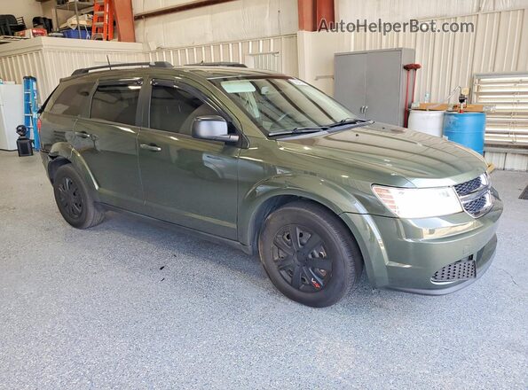 3C4PDCAB7JT518227 2018 DODGE JOURNEY Green Front right