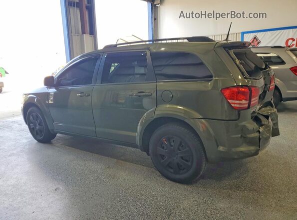 3C4PDCAB7JT518227 2018 DODGE JOURNEY Green Rear left