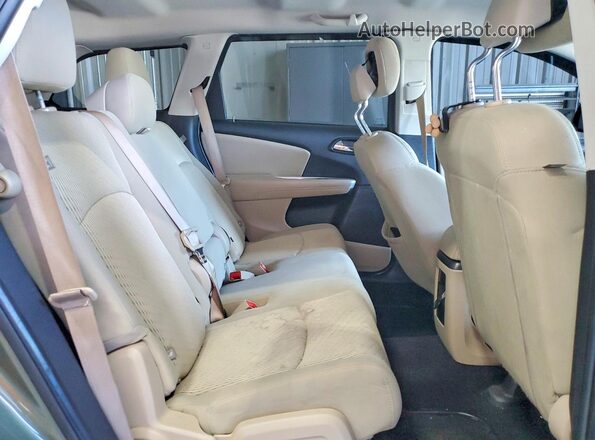3C4PDCAB7JT518227 2018 DODGE JOURNEY Green Rear interior view