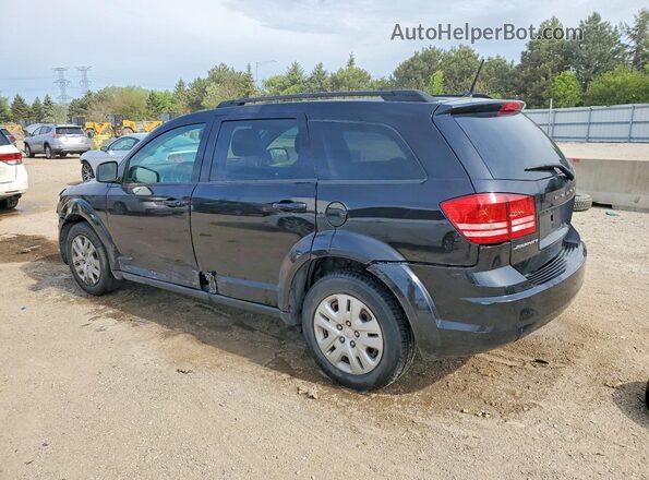 3C4PDCAB7JT528966 2018 DODGE JOURNEY Black უკანა მარცხენა