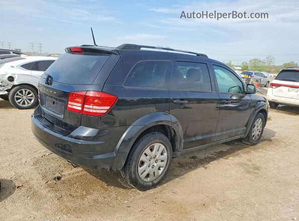 3C4PDCAB7JT528966 2018 DODGE JOURNEY Black უკანა მარჯვენა