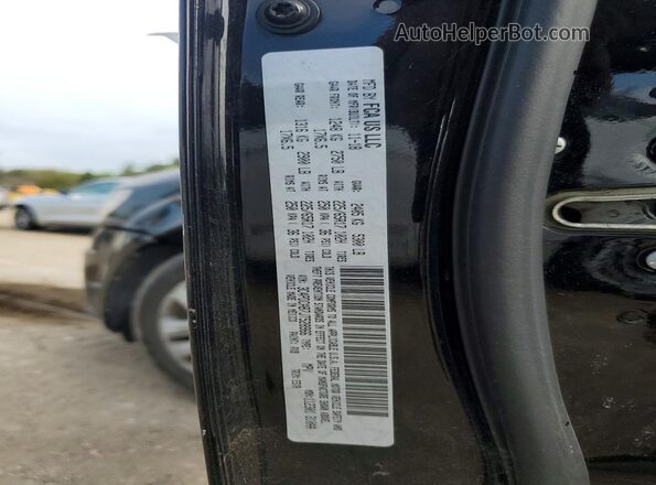 3C4PDCAB7JT528966 2018 DODGE JOURNEY Black VIN კოდის სტიკერის ხედი