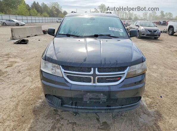 3C4PDCAB7JT528966 2018 DODGE JOURNEY Black წინა ხედი