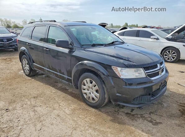 3C4PDCAB7JT528966 2018 DODGE JOURNEY Black წინა მარჯვენა