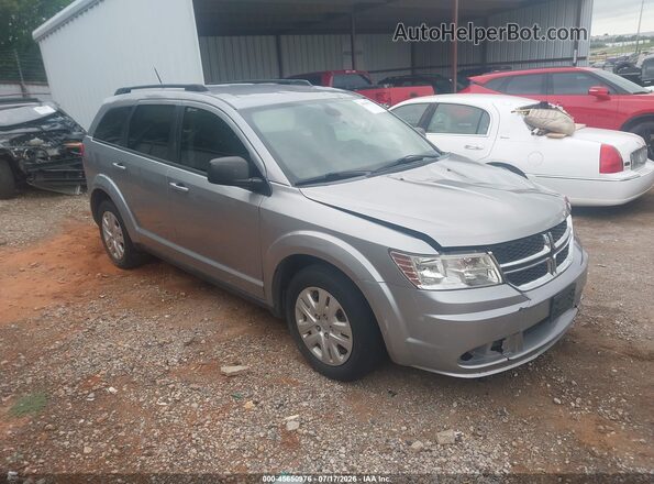 3C4PDCAB7KT815631 2019 DODGE JOURNEY Silver Vista interior trasera