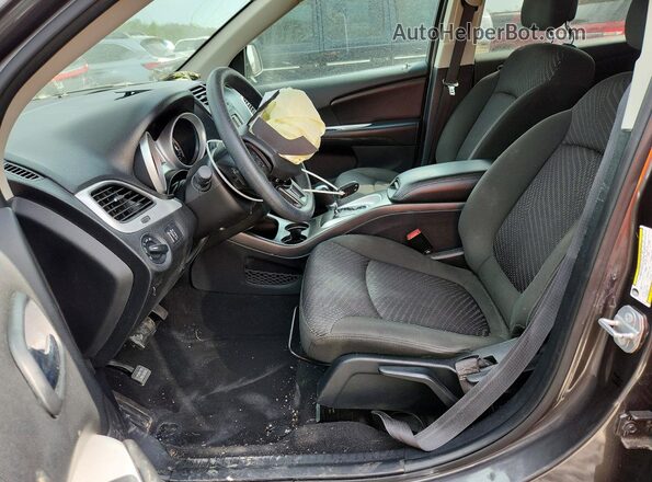 3C4PDCAB7KT868765 2019 DODGE JOURNEY Gray Widok wnętrza z przodu