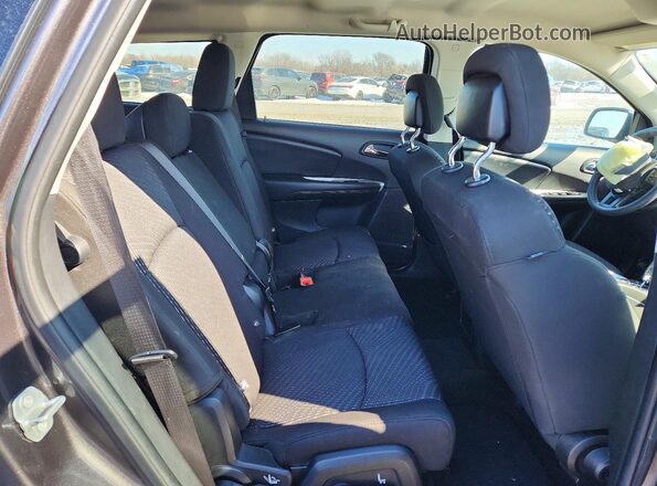 3C4PDCAB7KT868765 2019 DODGE JOURNEY Gray Widok wnętrza z tyłu
