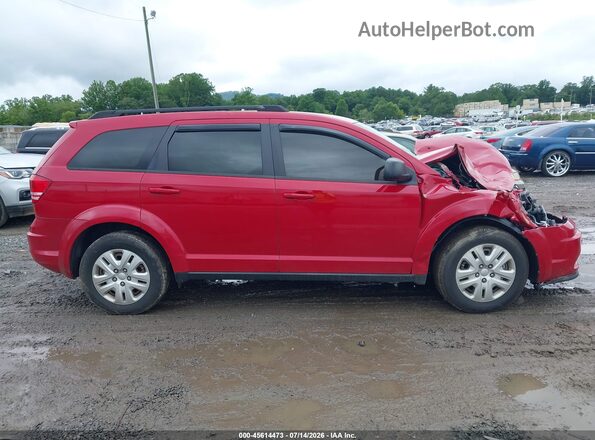 3C4PDCAB7LT266093 2020 DODGE JOURNEY Red Սալոնի հետևի տեսք