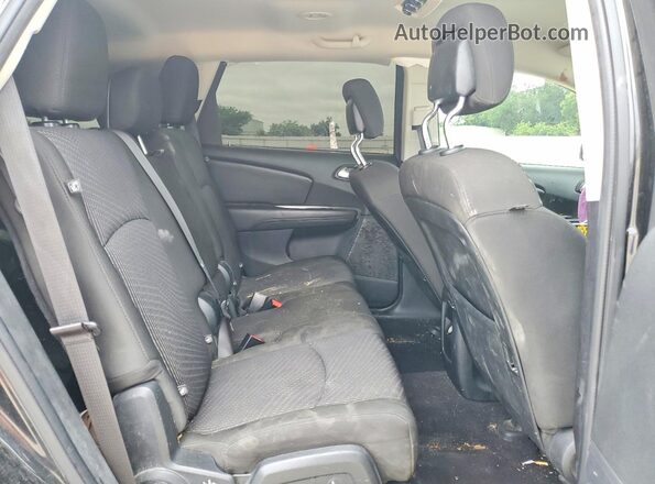 3C4PDCAB7LT275277 2020 DODGE JOURNEY Black Widok wnętrza z tyłu