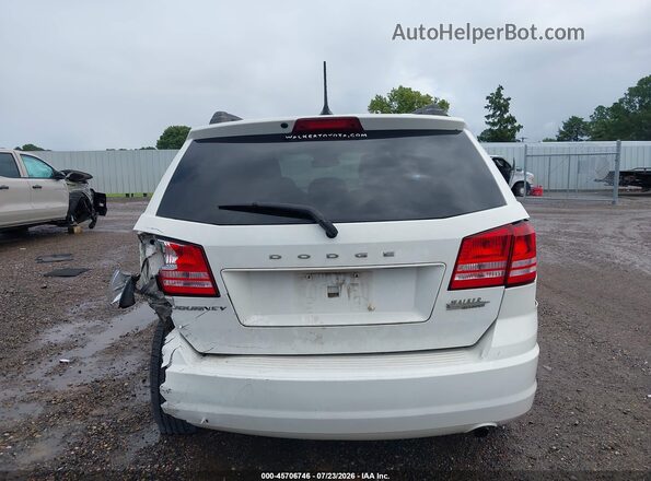 3C4PDCAB8GT139648 2016 DODGE JOURNEY White წინა ხედი