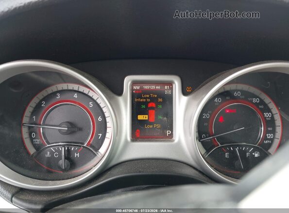 3C4PDCAB8GT139648 2016 DODGE JOURNEY White უკანა სავარძლების ხედი