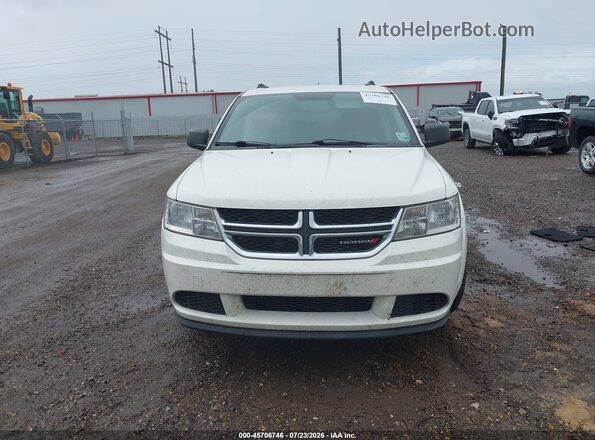 3C4PDCAB8GT139648 2016 DODGE JOURNEY White ხელსაწყოთა პანელის ხედი