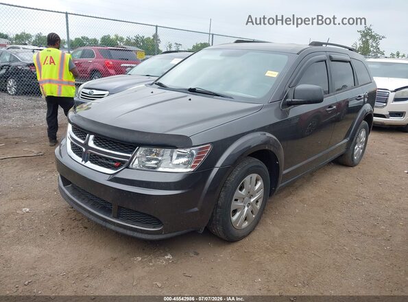 3C4PDCAB8GT151881 2016 DODGE JOURNEY Gray Առջևի ձախ երեք քառորդ տեսարան