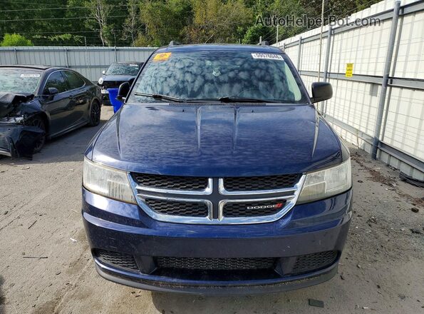 3C4PDCAB8HT691765 2017 DODGE JOURNEY Blue Front view