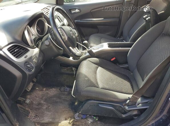 3C4PDCAB8HT691765 2017 DODGE JOURNEY Blue Front interior view