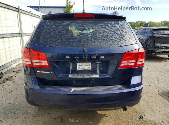 3C4PDCAB8HT691765 2017 DODGE JOURNEY Blue Rear view