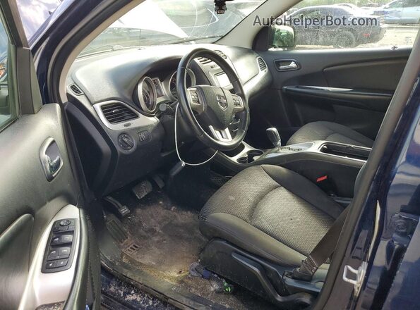 3C4PDCAB8HT691765 2017 DODGE JOURNEY Blue Dashboard view