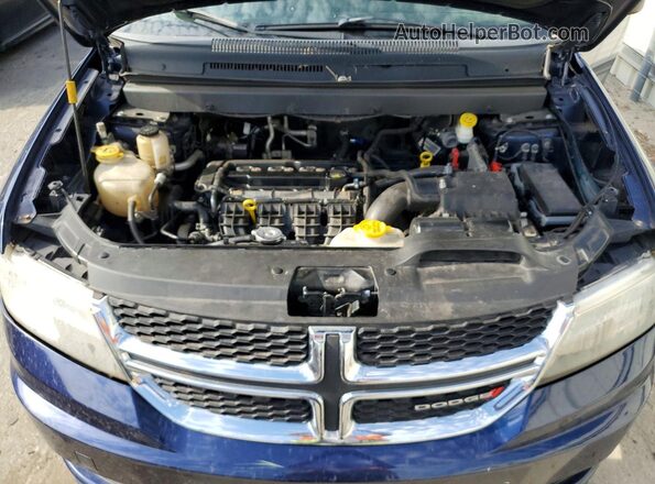 3C4PDCAB8HT691765 2017 DODGE JOURNEY Blue Engine compartment view