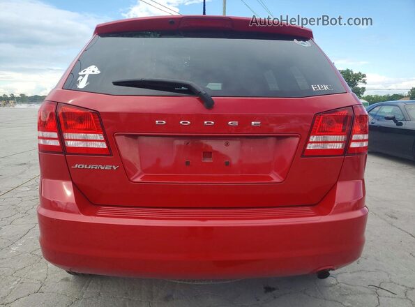 3C4PDCAB8HT709200 2017 DODGE JOURNEY Red Հետևի տեսք